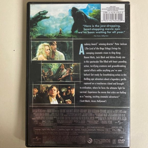 King Kong (DVD, 2006, Widescreen) - Picture 3 of 3